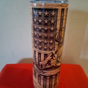 DAD Hunting Tumbler 20oz Skinny Tumbler
