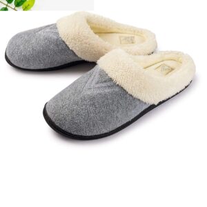 In door Women's Slippers Wool-Like Fleece Lined Clog