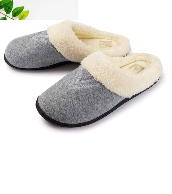In door Women's Slippers Wool-Like Fleece Lined Clog