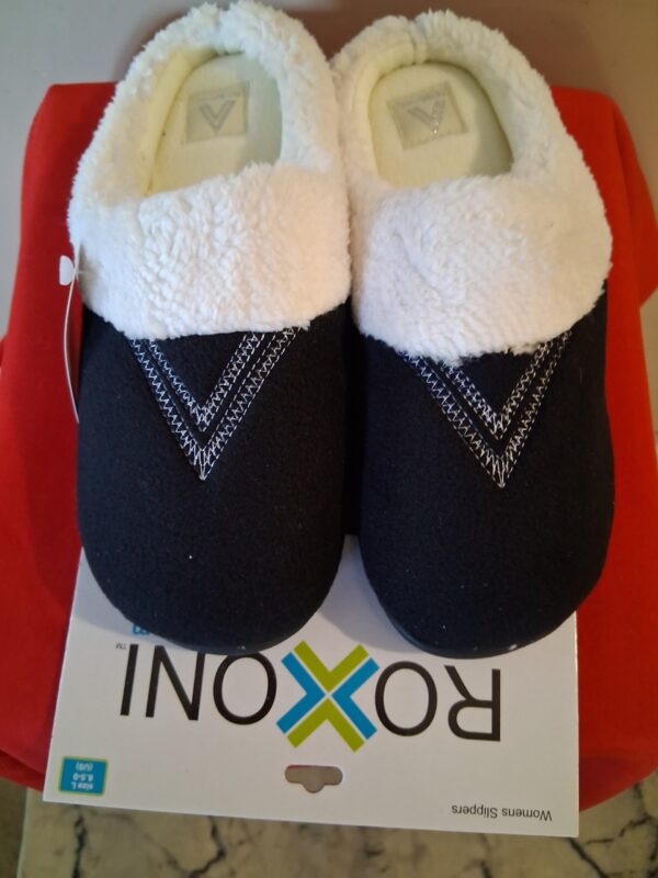 In door Women's Slippers Wool-Like Fleece Lined Clog - Image 2